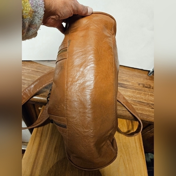 Aldo Caramel Synethetic Satchel Bag - Picture 9 of 15